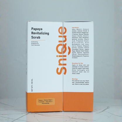 Papaya Revitalizing Scrub