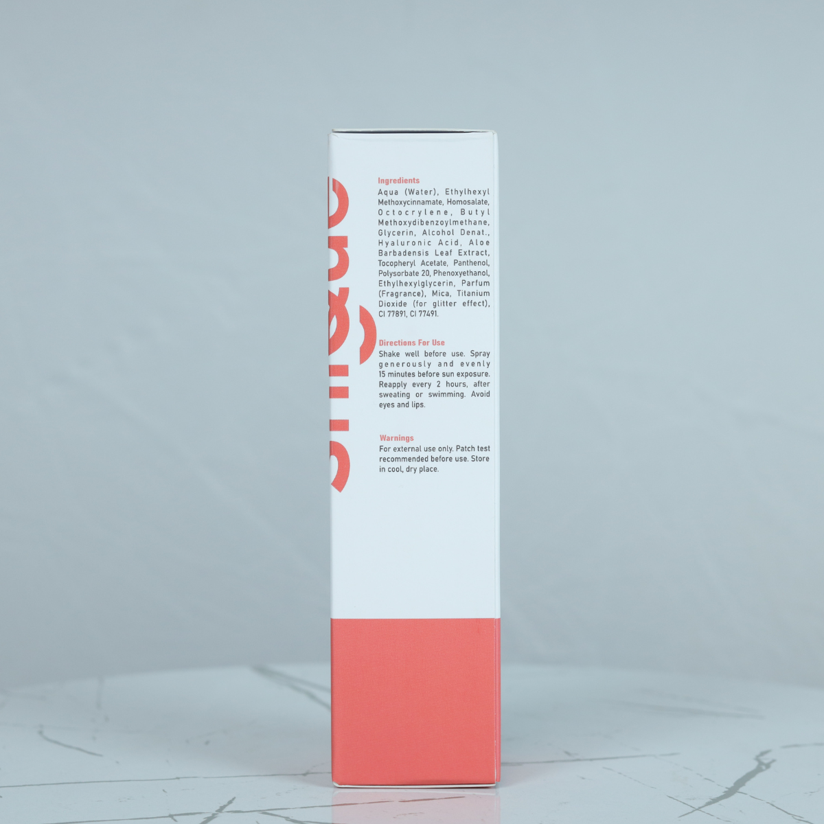 Glitter Spray Sunscreen SPF 30+++