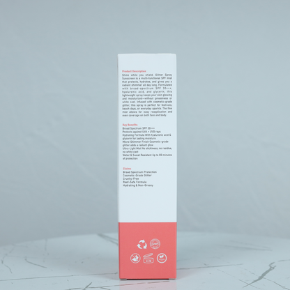Glitter Spray Sunscreen SPF 30+++