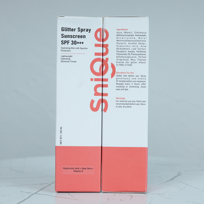 Glitter Spray Sunscreen SPF 30+++