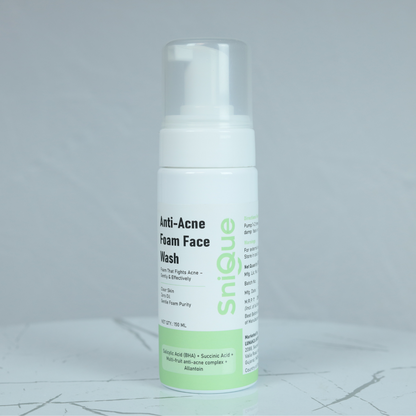 Anti Acne Foaming Facewash